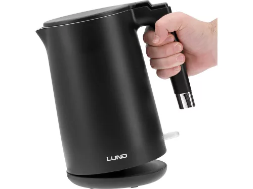 Lund elektromos vízforraló 1,5 l fekete