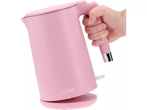 Lund elektromos vízforraló 1,5 l rózsaszín