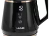 Lund elektromos vízforraló 1 l hőmérséklet szabályozóval fekete