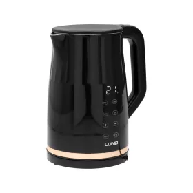 Lund elektromos vízforraló 1,7 l digitális vezérlőpanellel fekete