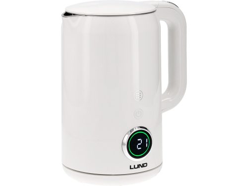 Lund elektromos vízforraló 1,7 l intuitív kezelőpanellel fehér
