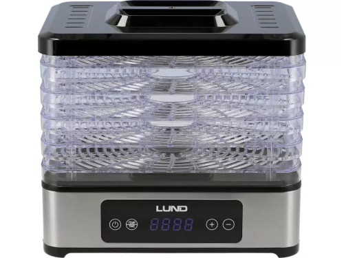 Lund élelmiszer szárító 5 tálcával, 400 W