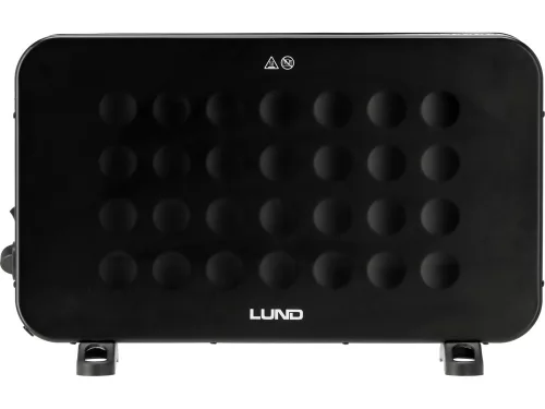 Lund konvektor 2000W fekete