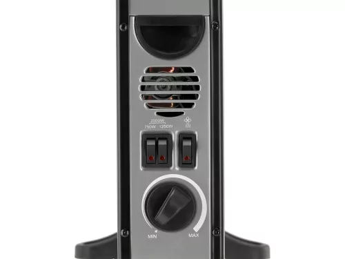 Lund konvektor 2000W fekete