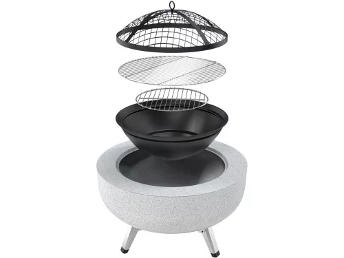 Lund acél tűzrakó (3 az 1 ben) 43.5 cm