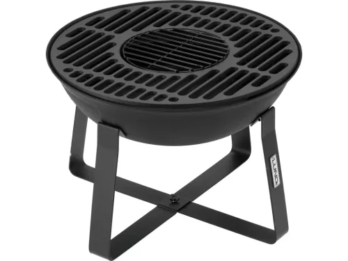 Lund öntöttvas tűzrakó, öntöttvas ráccsal 50 cm