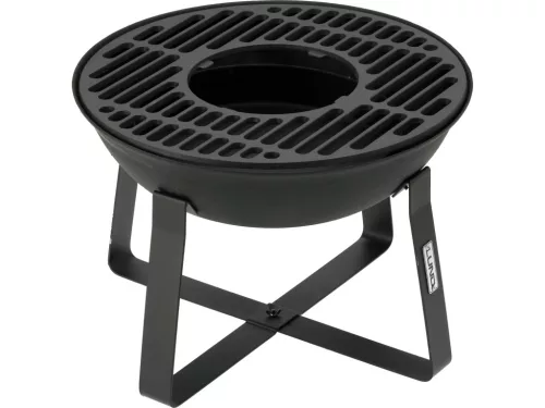 Lund öntöttvas tűzrakó, öntöttvas ráccsal 50 cm