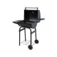 Lund faszenes grill fedővel 47x34 cm