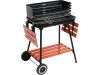 Lund kerti grill fa polcokkal 55x33cm