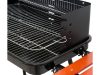 Lund kerti grill fa polcokkal 55x33cm