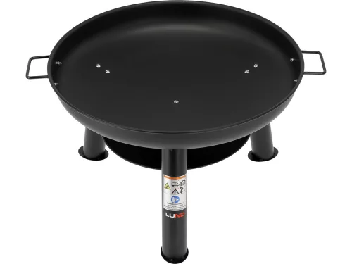 Lund fém grillrács állvánnyal és függesztett sütőlappal 61 cm