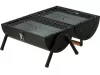 Lund szénfűtésű hordozható grillsütő, 2 db rács, 34x21 cm