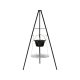 Lund acél tűzrakó grillráccsal, 54 cm