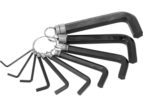 Imbuszkulcs készlet 2-14 mm 10 részes