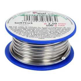 Forrasztóón 2,5 mm 100 g