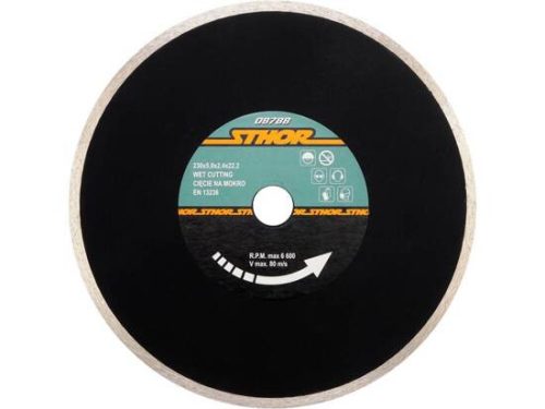 Sthor Gyémánt vágókorong 230x5x2,4x22,2x1,8 mm