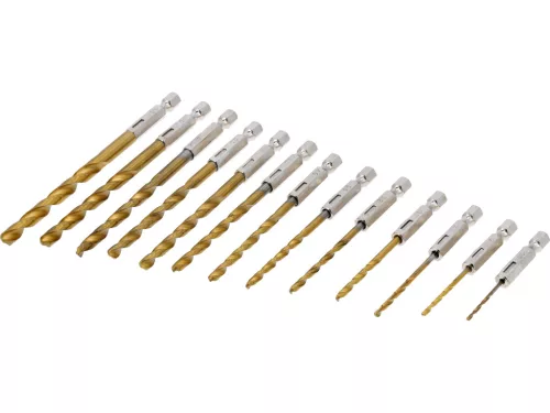 Sthor fémfúró készlet 13 db hex