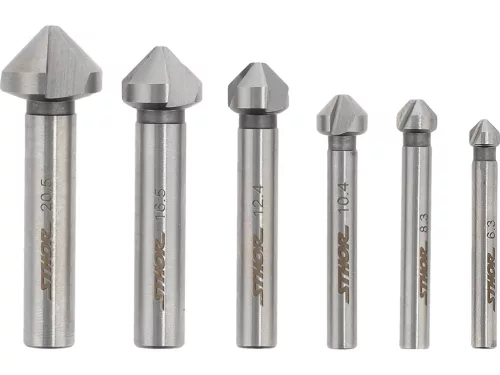 Sthor fémhez való kúpos fúrókészlet 6,3-20,5 mm 6 db