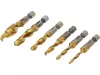 Sthor kombinált fúró- és menetkészlet, 6 darabos HEX fej, M3-M10