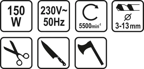 Sthor fúró élező 3-13 mm 118°