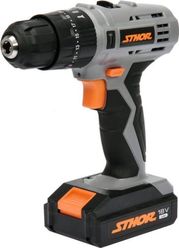 Sthor akkus fúró csavarozó 18V 1300mAh akkuval és töltővel