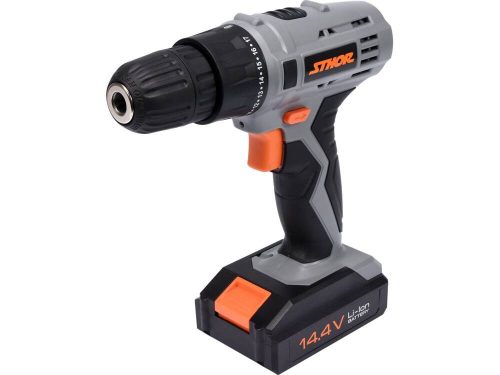 Sthor akkus fúró csavarozó 14,4V 1300mAh akkuval és töltővel