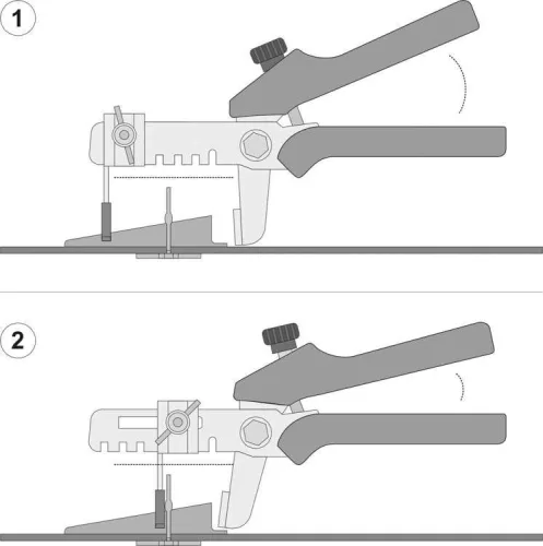 Vorel csempeszintező fogó