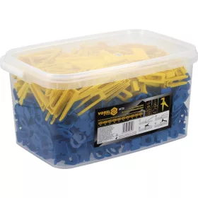 Vorel csempeszintező készlet fogóval 700 talpelem 200 ék 2 mm