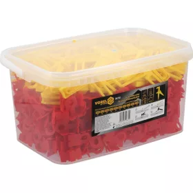 Vorel csempeszintező készlet fogóval 700 talpelem 200 ék 3 mm