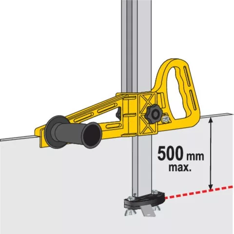 Vorel gipszkarton vágó 500 mm