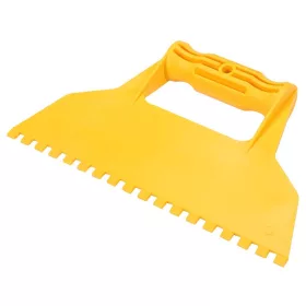 Vorel spatula fogazott 225 mm 6 mm fogak, műanyag