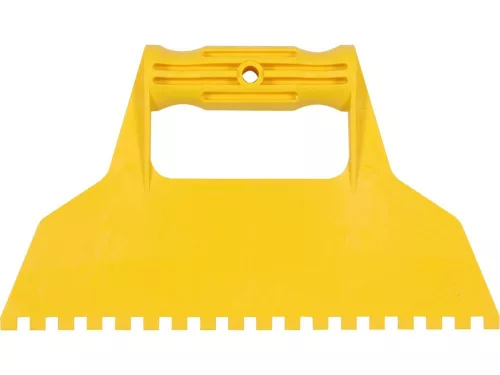 Vorel spatula fogazott 225 mm 6 mm fogak, műanyag