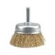 Vorel drótkefe fazékkefe csapos 50 mm réz