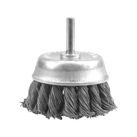 Vorel drótkefe fazékkefe csapos 75 mm acél