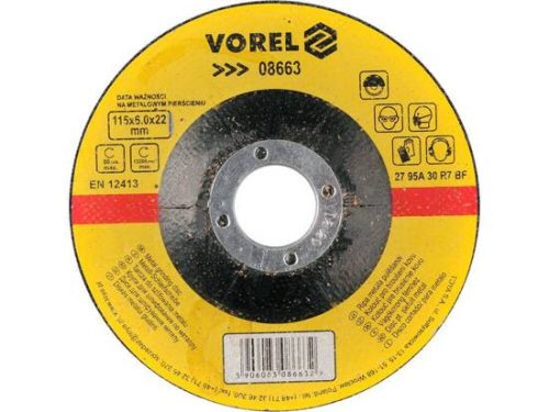 Vorel fémvágó korong 115x6x22 mm