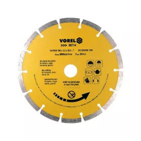 Vorel gyémántvágó korong 180 mm, szegmentelt