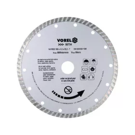 Vorel Gyémántvágó korong 180 mm, turbo