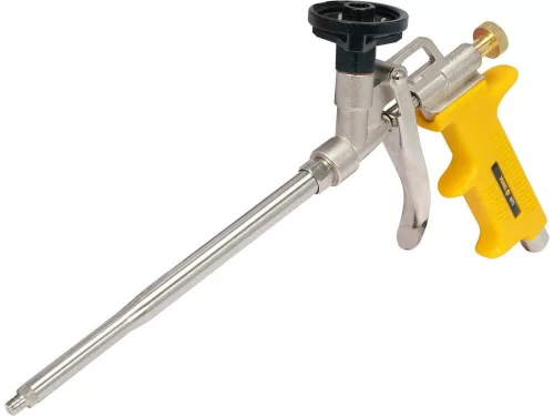 Vorel purhab pisztoly, acél sárga