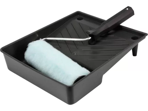 Vorel festőhenger készlet, 180 mm nyéllel tálcával poliészter