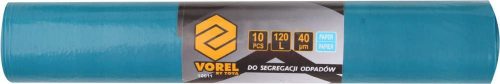 Vorel szemeteszsák 120 L 40 µm 10 db papírhoz