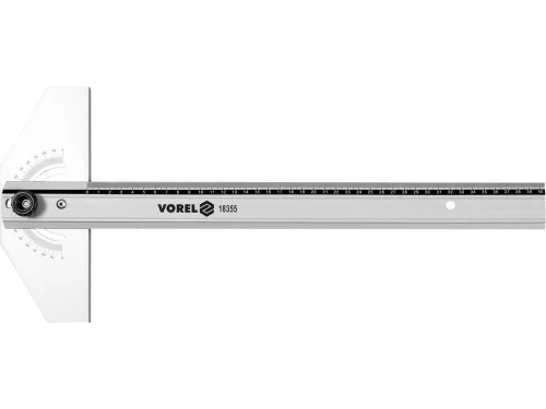 Vorel vonalzó szögmérővel 400 mm