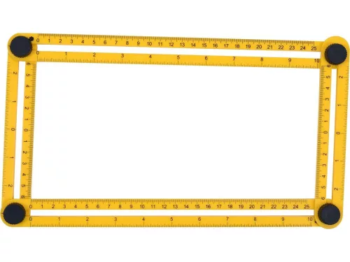 Vorel vonalzó négy oldalú