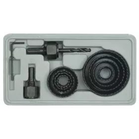 Vorel körkivágó készlet előfúróval fához 11 részes 19-64 mm