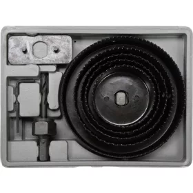 Vorel körkivágó készlet előfúróval fához 8 részes 64-127 mm