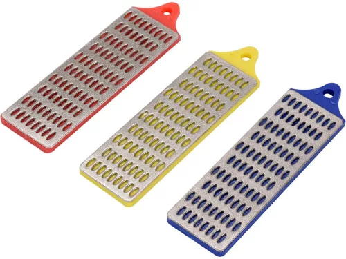 Vorel gyémánt fenőkő készlet 3 részes 75 x 25 mm