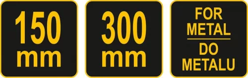 Vorel fémfűrész készlet 3 részes