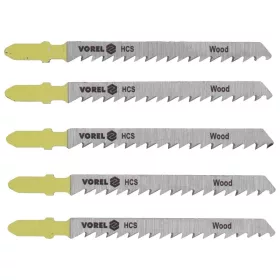 Vorel dekopír fűrészlap 5 részes T szárral 100 mm, 6 tpi