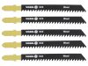 Vorel dekopír fűrészlap 5 részes T szárral 100 mm, 8 tpi