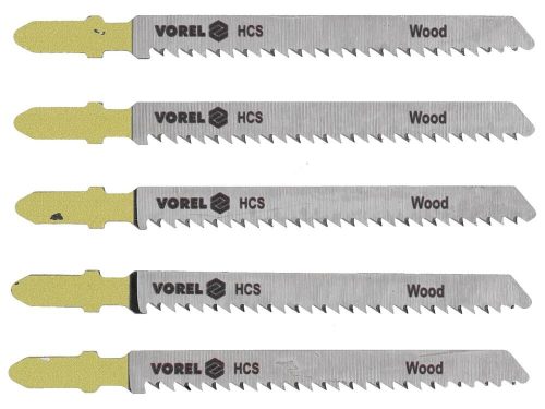 Vorel dekopír szúrófűrészlap 5 részes T szárral 100 mm, 10 tpi