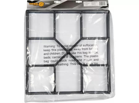 Vorel térkősablon kereszt 400x400 mm